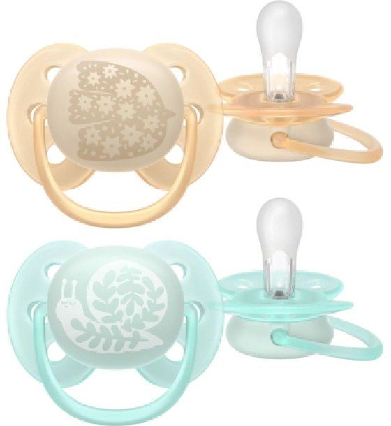 Пустушка Philips AVENT Ultra Soft 0-6 місяців 2 шт (SCF091/41)
