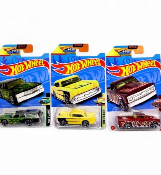 Уцінка. Машинка "Hot Wheel" (довжина 7.5 см, металопластикова,  на листі) МІКС ВИДІВ   - Лопнут блістер упаковки