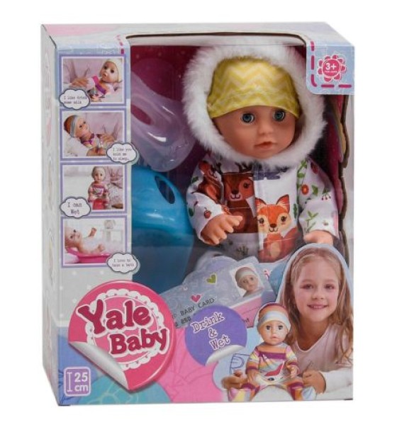 Уцінка. Пупс "Yale baby" у куртці - Помята упаковка