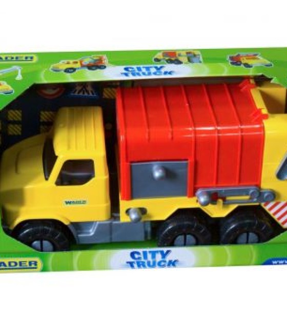 Уцінка. Сміттєвоз "City Truck" Пошкоджене пакування