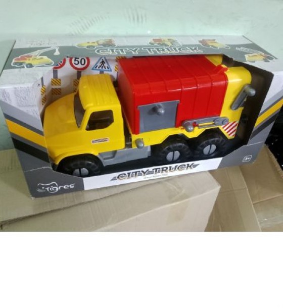Уцінка. Сміттєвоз "City Truck" Пошкоджене пакування