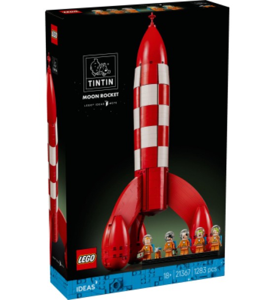 Конструктор LEGO Ideas Місячна ракета TINTIN (21367)