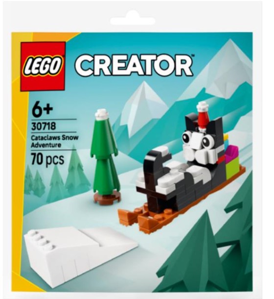 Конструктор LEGO Снігова пригода Cataclaws, 70 деталей (30718)