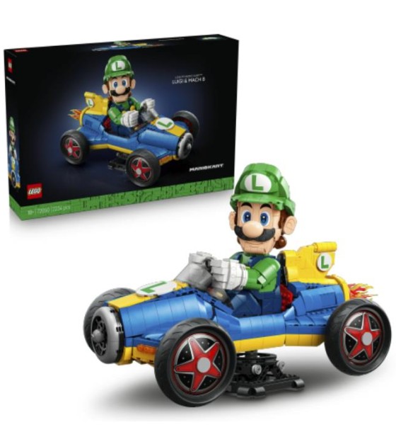 Конструктор LEGO Mario Kart – Луїджі та Мах 8 (72050)