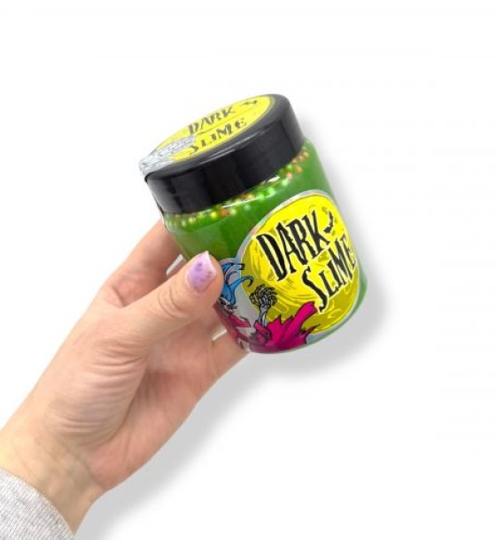 Слайм "Dark slime - з кульками" - 0,250 кг, в асортименті