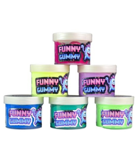 Тягуча маса Funny Gummy (Фані гамі), мікс видів