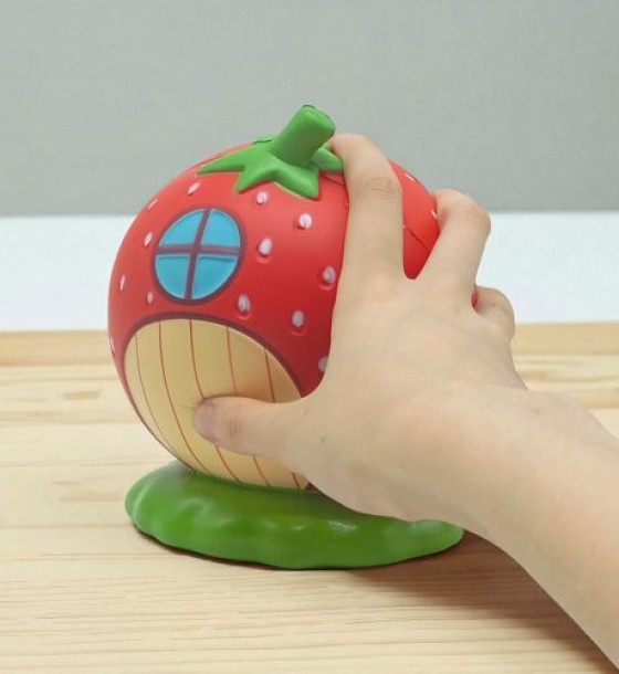Іграшка-антистрес з ароматом Squishy Полуничний будиночок-ЧЕРВОНИЙ