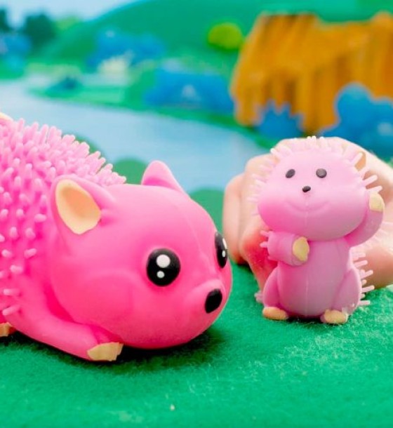 Стретч-іграшка у вигляді тварини серії "Softy friends" – Мила родина