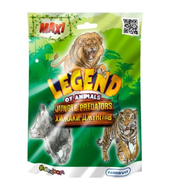 Стретч-іграшка у вигляді тварини серії Legend of animals Максі – Хижаки джунглів