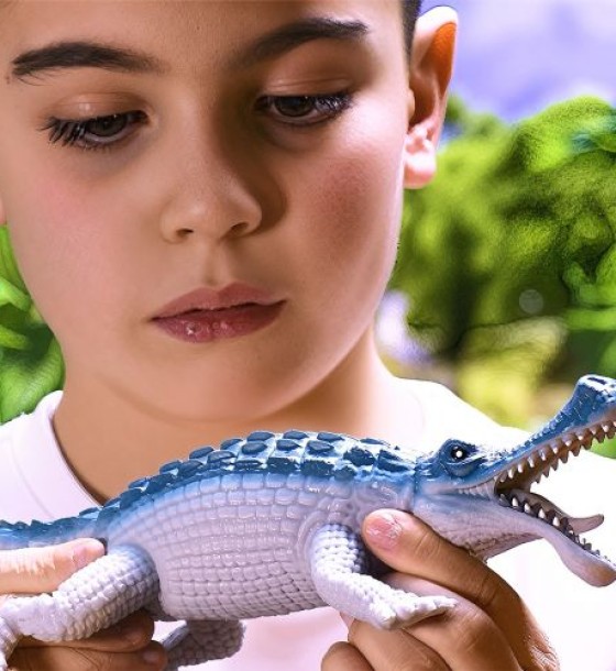 Стретч-іграшка у вигляді тваринної серії LEGEND OF ANIMALS МАКСІ – ВОЛОДИНИ ЮРСЬКОГО ПЕРІОДУ
