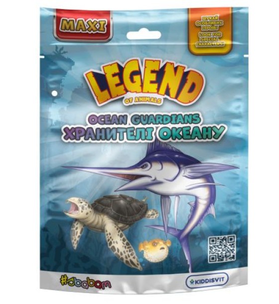 Стретч-іграшка у вигляді тваринного серії LEGEND OF ANIMALS МАКСІ - ХРАНИТЕЛІ ОКЕАНУ