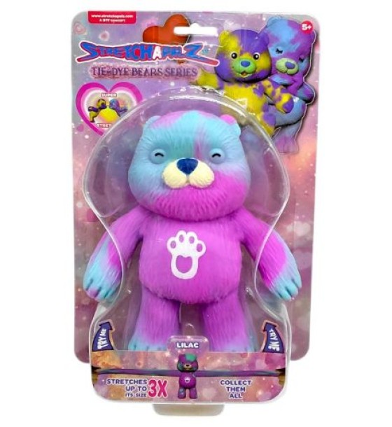 Іграшка-тягнучка "Стрейчапалз" 14см, серія TIE DYE BEARS (ВИД1)