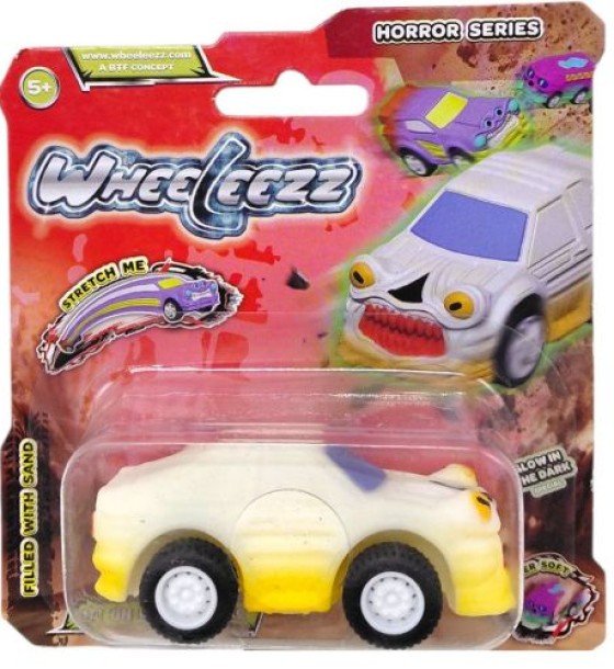 Машинка-тягнучка серії Horror, Wheeleezz (Горрор, Віліз) БІЛИЙ