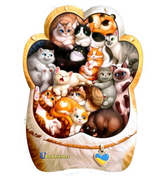 Пазл "Котики-муркотики"