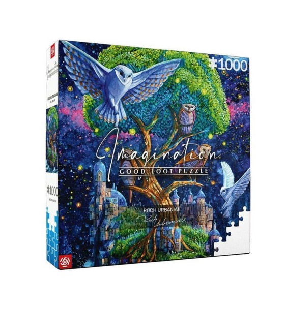 Пазл GoodLoot Imagination: Roch Urbaniak Owl Island / Wyspa Sow 1000 елементів (5908305243014)