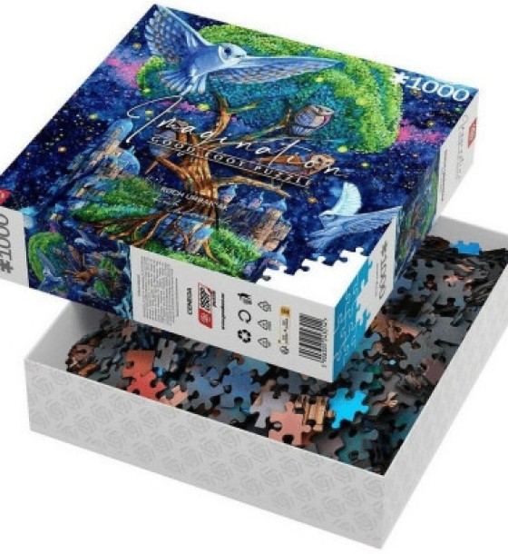 Пазл GoodLoot Imagination: Roch Urbaniak Owl Island / Wyspa Sow 1000 елементів (5908305243014)