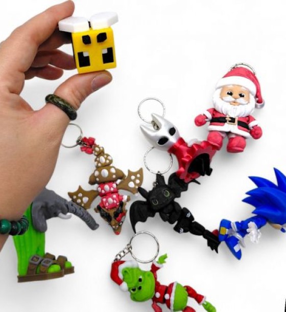 Фігурка-брелок "K-Pop. Rumi" (3D друк)