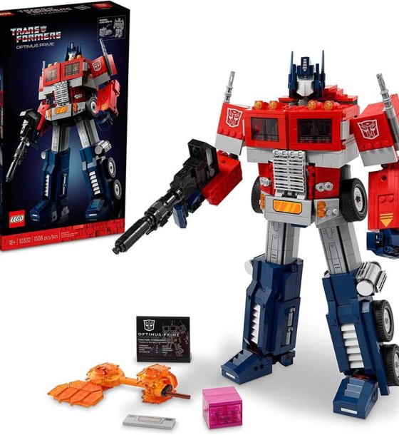 Конструктор LEGO Icons Optimus Prime 1508 деталей (10302)