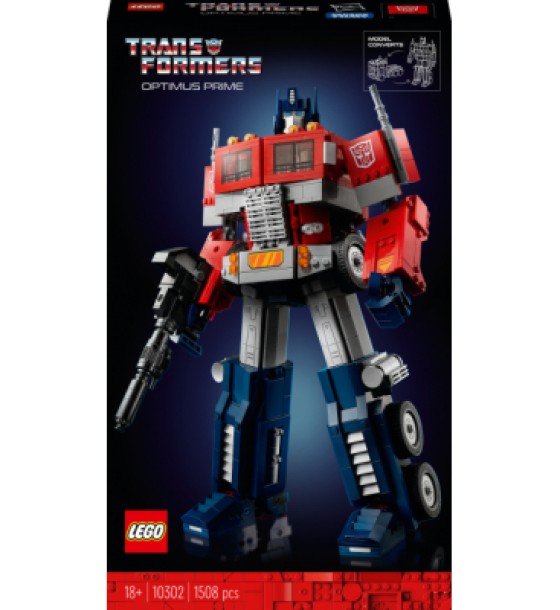 Конструктор LEGO Icons Optimus Prime 1508 деталей (10302)