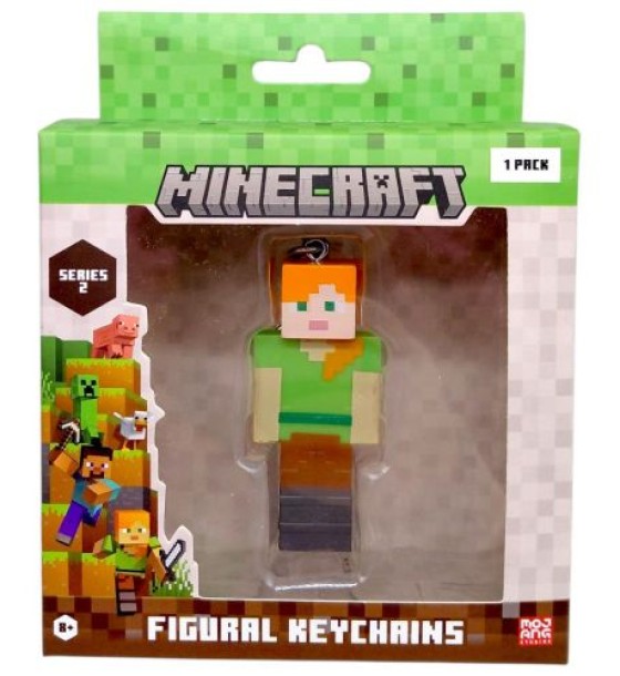 Фігурка-брелок "Майнкрафт/Minecraft" СЕРІЯ 2 ДІВЧИНКА