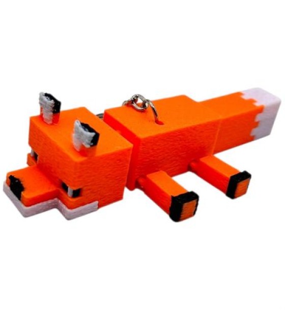 Брелок 3D друк "Minecraft: Fox"