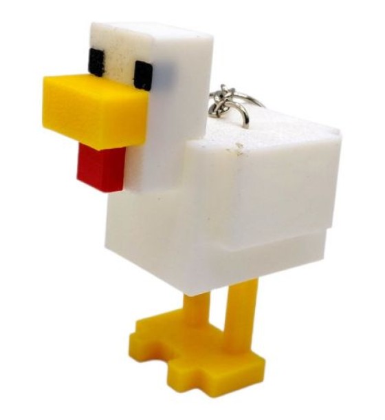 3d брелок "Minecraft: Chiken"