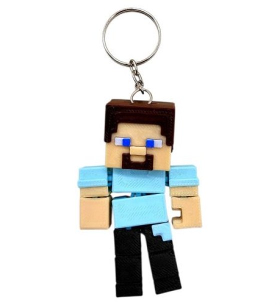 3d брелок "Minecraft: Stive"