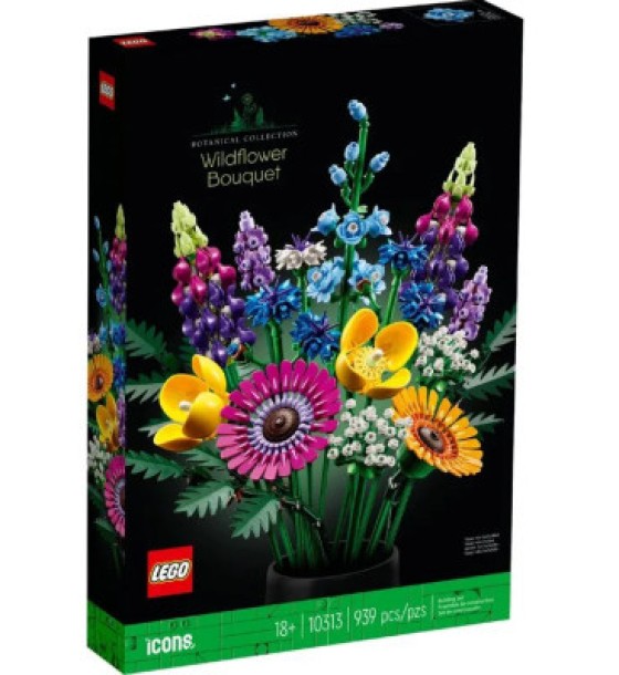 Конструктор LEGO Icons Букет польових квітів 939 деталей (10313)