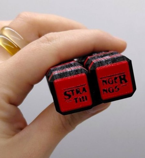 3d брелок "Куб нескінченності Stranger Things"
