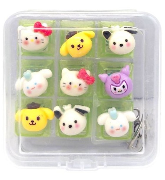 КЛАВІАТУРА-БРЕЛОК LED 9 КНОПОК (SANRIO) мікс