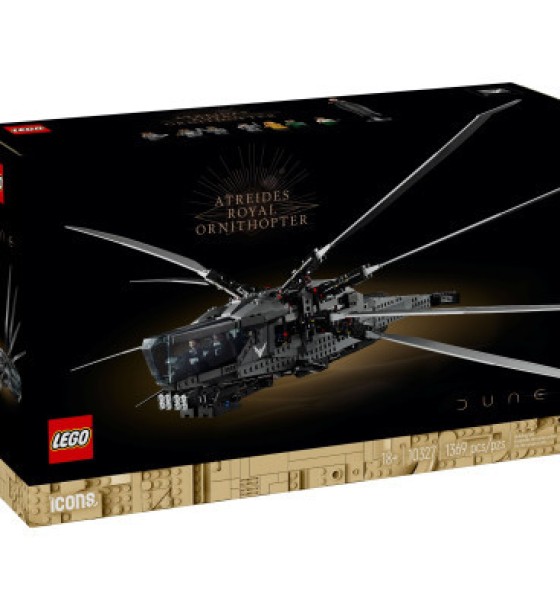 Конструктор LEGO Icons Дюна. Королівський орнітоптер Атрідів 1369 деталей (10327)