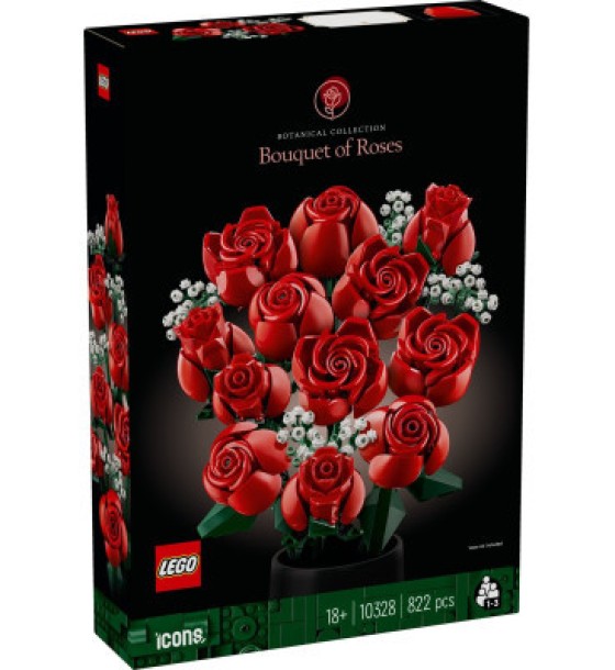Конструктор LEGO Icons Букет троянд (10328)