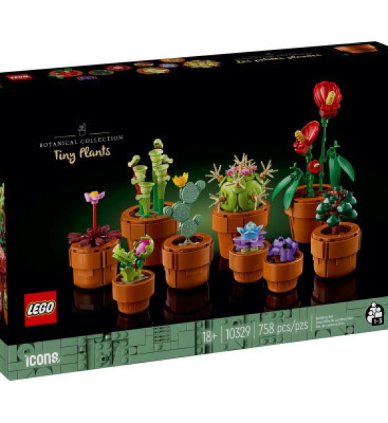 Конструктор LEGO Icons Мініатюрні рослини 758 деталей (10329)
