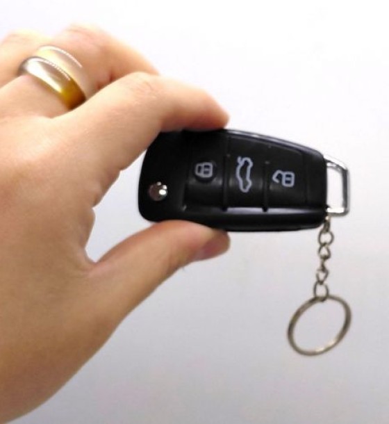 Шокер автомобільний ключ, ліхтарик 6,5 см