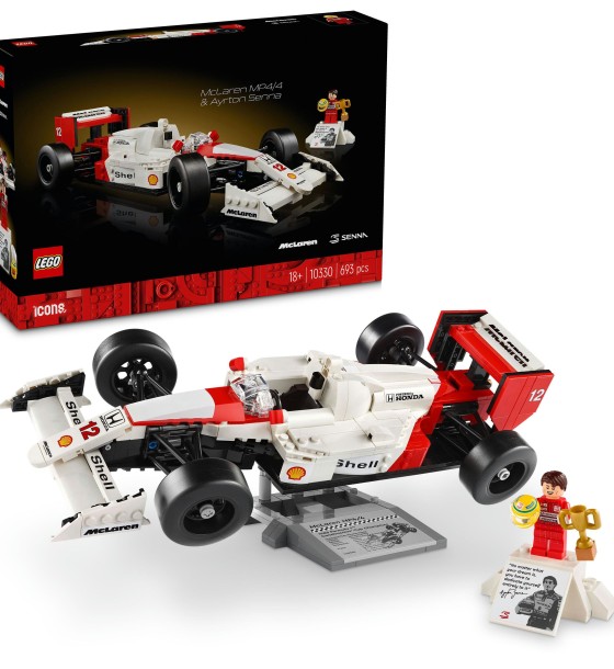 Конструктор LEGO Icons McLaren MP4/4 і Айртон Сенна (10330)