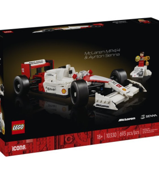 Конструктор LEGO Icons McLaren MP4/4 і Айртон Сенна (10330)
