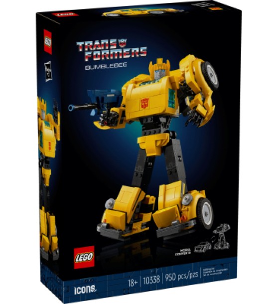 Конструктор LEGO Icons Трансформери Бамблбі 950 деталей (10338)
