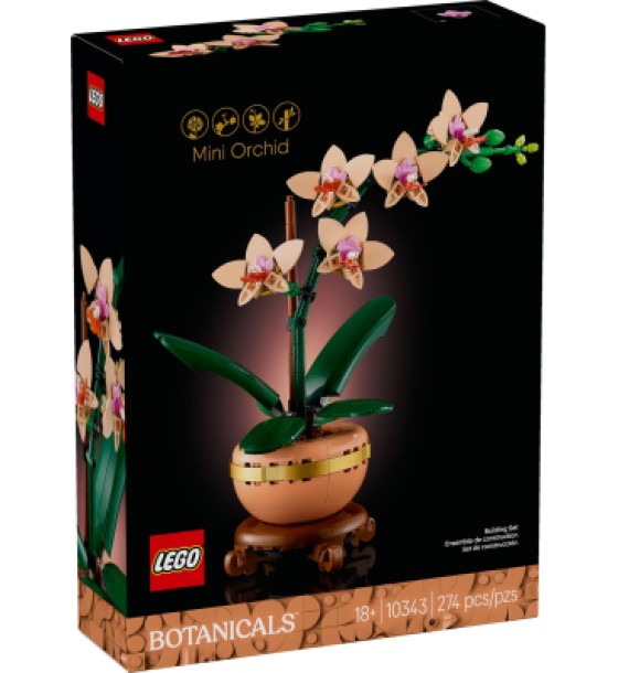 Конструктор LEGO Botanicals Міні орхідея (10343)