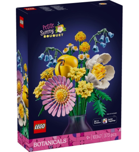 Конструктор LEGO Botanicals Мініатюрний сонячний букет (10347)