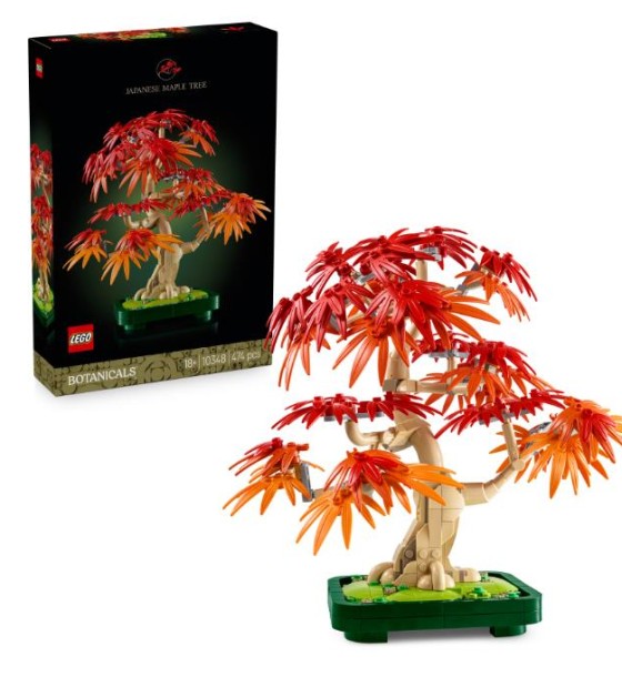 Конструктор LEGO Botanicals Бонсай з японського червоного клена (10348)