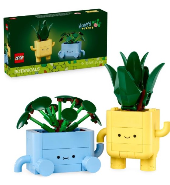 Конструктор LEGO Botanicals Щасливі рослини (10349)