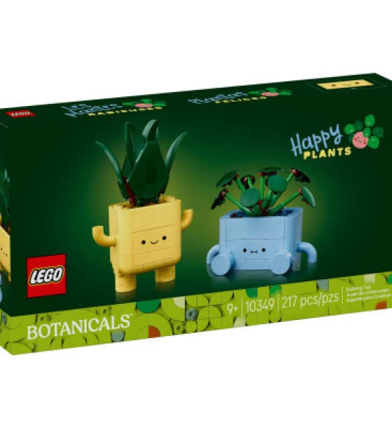 Конструктор LEGO Botanicals Щасливі рослини (10349)