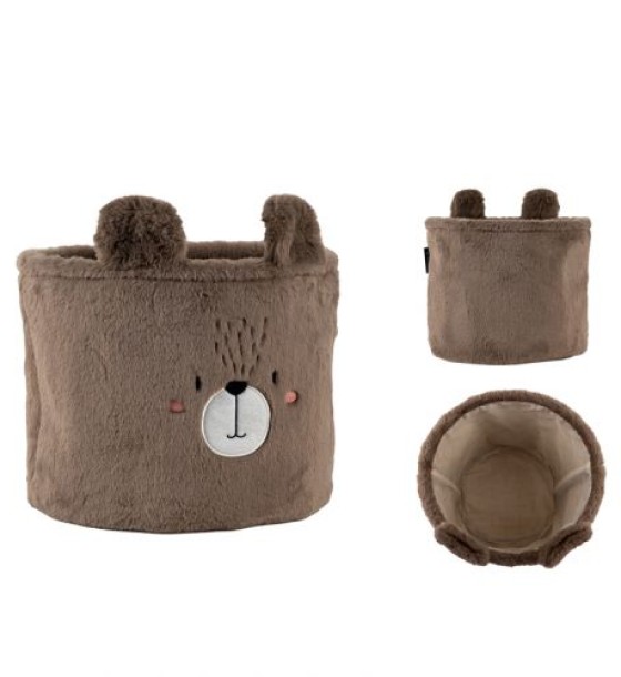 Кошик для зберігання 3100 Sweet Bear 30х25 см, плюшевий