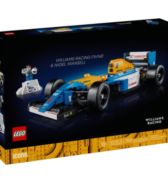 Конструктор LEGO Icons Williams Racing FW14B і Найджел Менселл (10353)