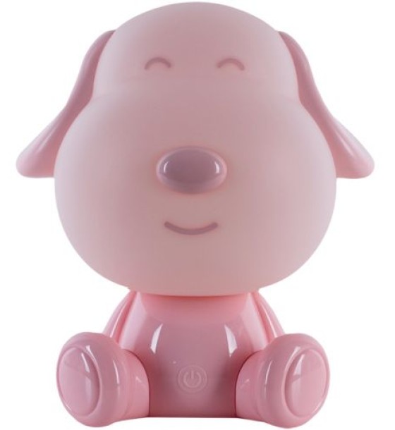 Світильник-нічник LED з акумулятором Doggy, рожевий