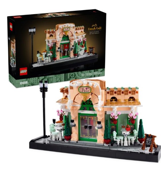 Конструктор LEGO Icons Французька кав'ярня (10362)