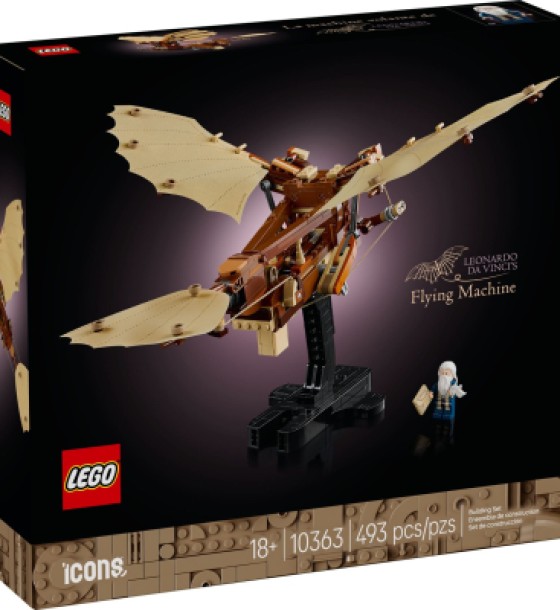 Конструктор LEGO Icons Літальний апарат Леонардо да Вінчі (10363)