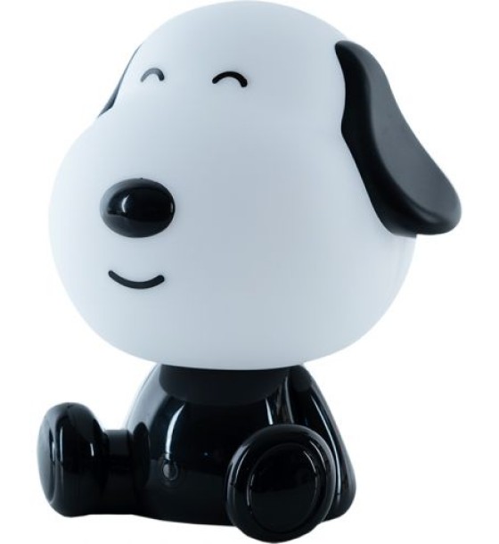 Світильник-нічник LED з акумулятором Doggy, чорно-білий