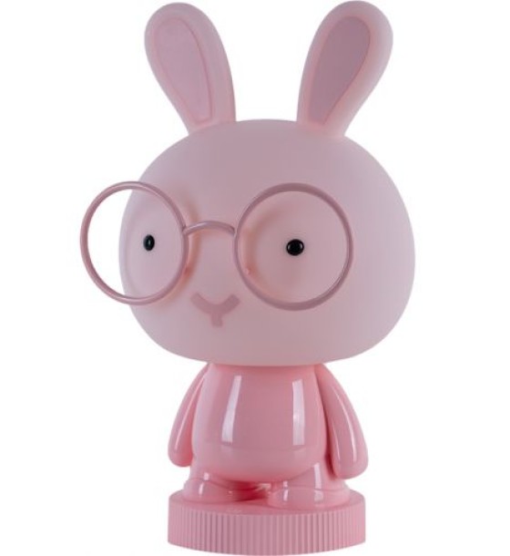 Світильник-нічник LED з акумулятором Bunny, рожевий
