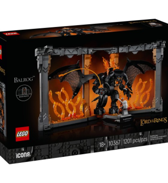 Конструктор LEGO Icons Володар кілець: Балрог. Книжковий куточок (10367)